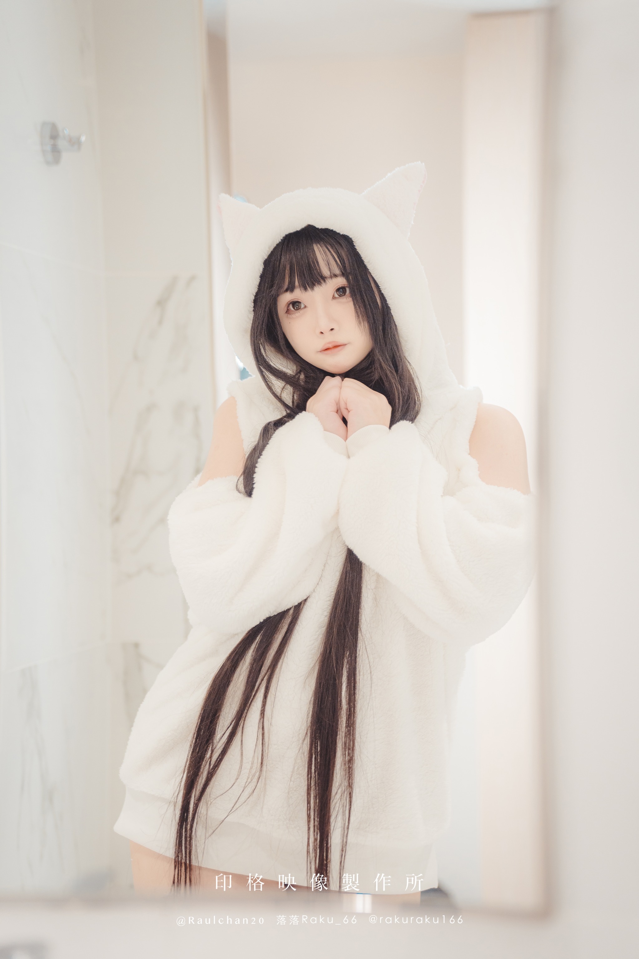 落落Raku - NO.043 自购首发 白衣小猫Kitten[44P]-XikXak
